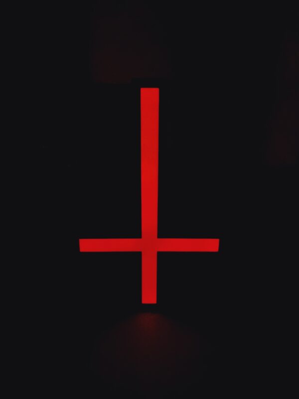 Decorative led lamp cross 666 - Image 5