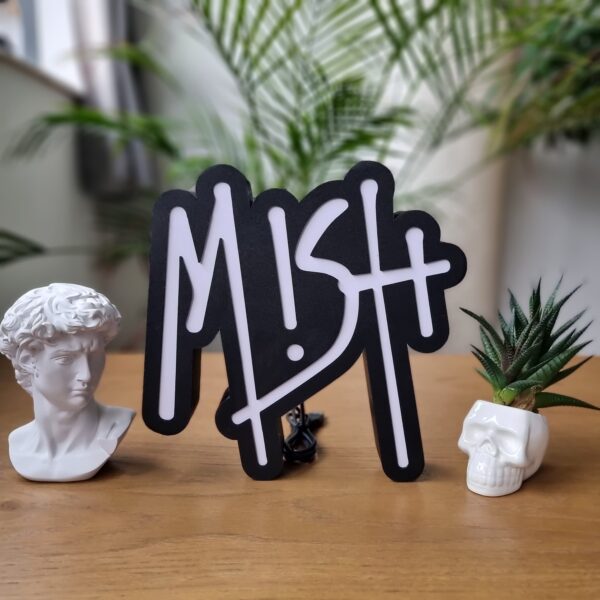 Decorative led lamp Mish